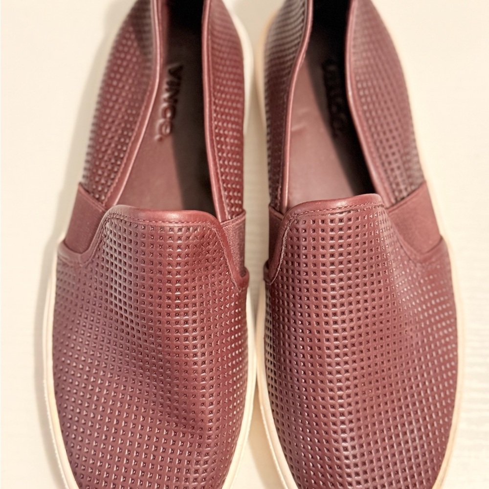Vince Perforated Leather Blair Sneaker